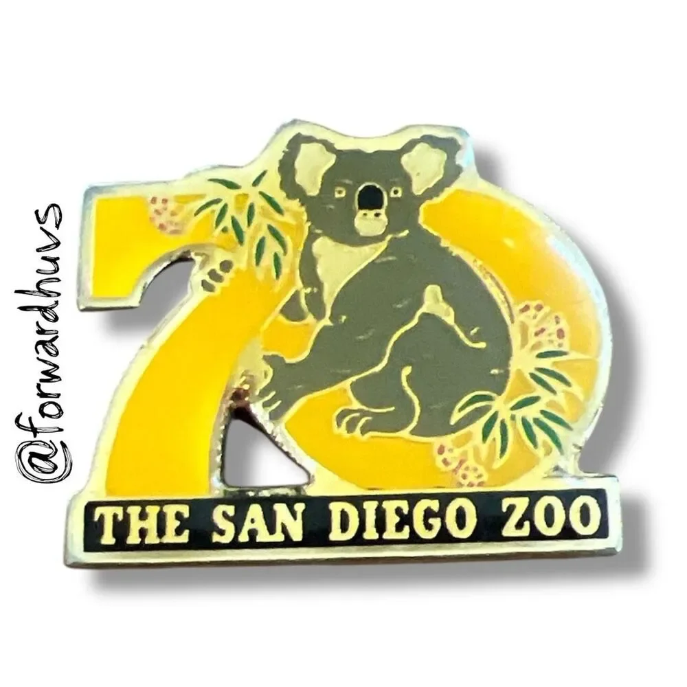 Bundle Sale 3 for $15 | San Diego Zoo 70th Anniversary Pin – Koala Design